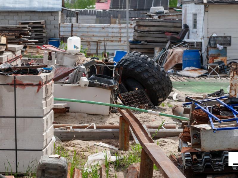 Bulk construction material disposal